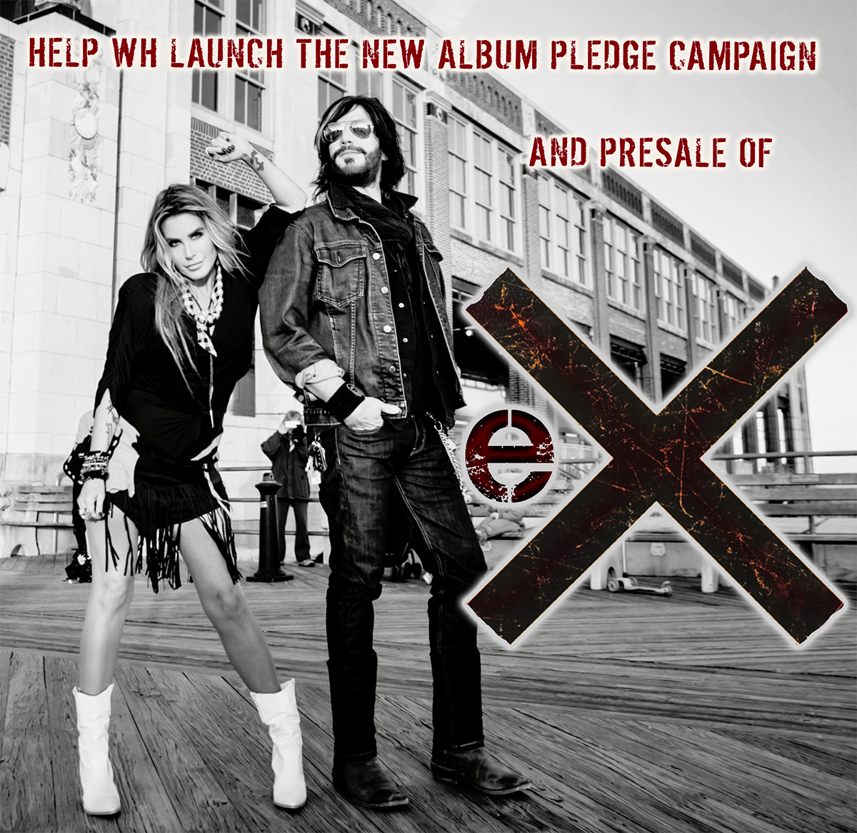 Help Williams Honor Launch the New Album Pledge Campaign and Presale of eX