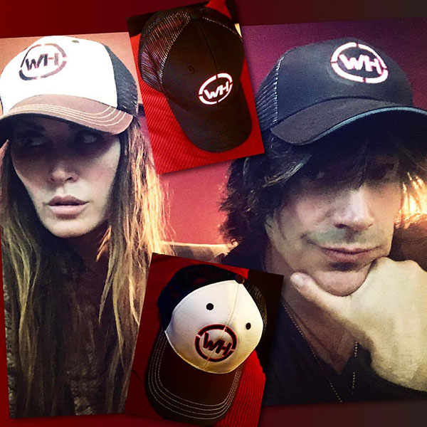 NEW! WH Circle Logo Cap - Black